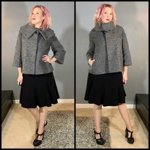 Fab, VIA, versatile, wool blend coat!!